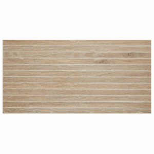 Arizona Tile - Bio Attitude 1" x 24" Straight Stack Mesh Porcelain Tile - Amber